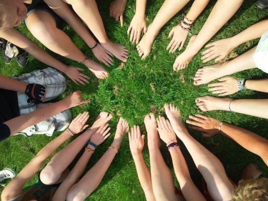 Photo by Pixabay: https://www.pexels.com/photo/person-gather-hand-and-foot-in-center-53958/