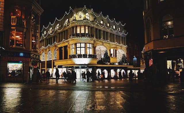 Photo by Suzy Hazelwood: https://www.pexels.com/photo/photo-of-people-on-road-at-night-1634292/